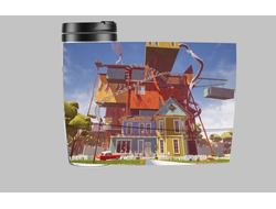 Термокружка Привет Сосед/ Hello Neighbor №1