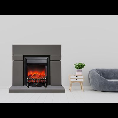 Электрокамин Лондон GR с очагом Fobos