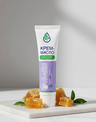 Крем-масло «Виватон» для лица и тела (питание и защита), 50 мл
