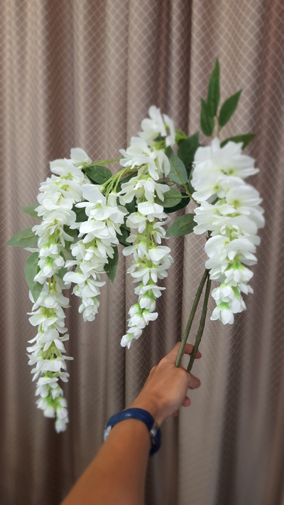 Ветка глицинии, длина 90 см, регулируется