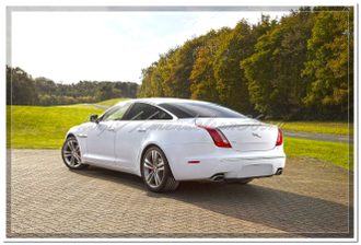 Ягуар XJL (Jaguar XJL) Белый