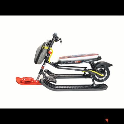 Электрический снегокат NIKA Черный