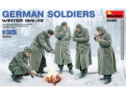 Сборная модель: (MiniArt 35218) Немецкие Солдаты (Зима 1941-42)