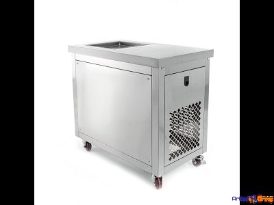 Фризер для ролл мороженого KCB-1F Foodatlas (стол для топпингов)