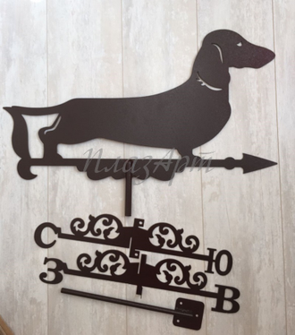 флюгер на крышу Такса