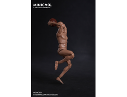Мужское тело со съемной шеей - Коллекционная фигурка 1/12 scale 6-inch action figure male body (MC001) - MINI COOL