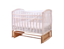 Сетка москитная на Кроватку детскую белая 1,4*0,7*0,82м [55213]