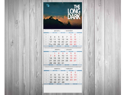 Календарь квартальный The Long Dark, Лонг Дарк №4