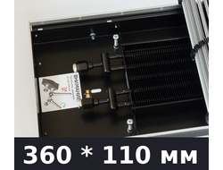 Конвекторы естественной конвекции шириной 360 мм, глубиной 110 мм