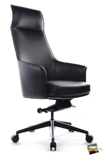 Кресло Rosso А1918 Чёрный (3A MND9901) натуральная кожа
