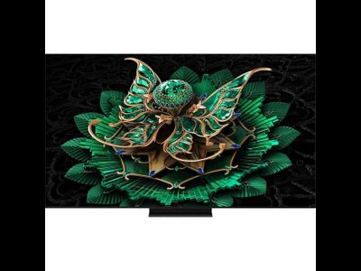 65" Телевизор TCL 65C7K черный QLED 3840x2160, 4K UltraHD, 144 Гц, Wi-Fi, Google TV