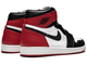 баскетбольные кроссовки Air Jordan 1 Retro High OG Black Toe 2016 555088-125