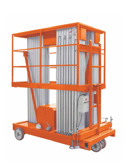 Подъемник мачтовый аккумуляторный 250 кг 10/12 м TOR GTWY10-320 DC (G)