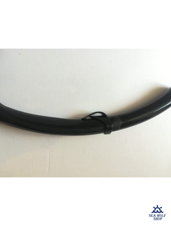 Трубка для дайвинга Sea Wolf силиконовая мягкая с клапаном