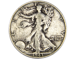 50 центов Шагающая Свобода, 1943 год