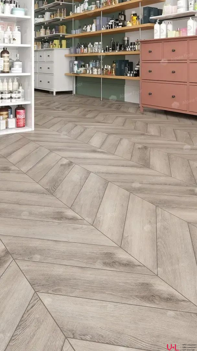 SPC ламинат Alpine Floor Chevron Дуб Исида ECO 18-8 купить на vinyl-laminat.ru