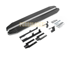 Пороги на Nissan Qashqai (2006-2011-2014) Premium