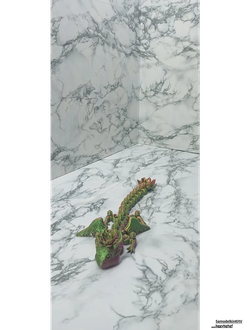 Дракон с розой