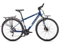 Туринговый  велосипед Trinx Touring 2.0 синий белый синий, рама 17"