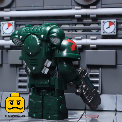 Конструктор фигурка Космодесантник, легион Темные Ангелы, Вархаммер 40000