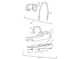 Сиденье 110102500 Буран Лидер