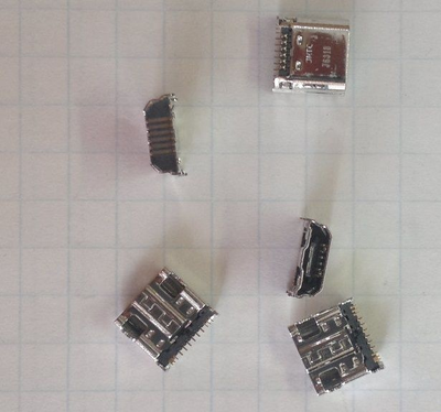 Разъем зарядки №5 Samsung P3200, P3210, P5200, P5210, P5220, T210, T211, T230, T231, T231i, i9200