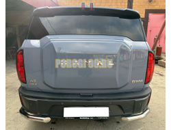 Защита заднего бампера  угловая Папа Тюнинг d60 для HAVAL H3 2024-