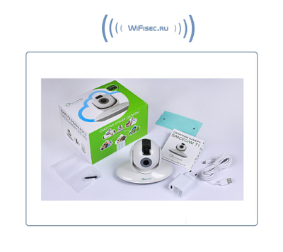 RVI, моторизированная WiFi-LAN видеокамера с облачным сервисом SpaceCam T1, HD