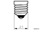 General Electric LED PAR38G 15w 830 WFL BX (=140w) E27