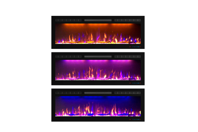 Линейный электрический очаг Crystal 50 RF