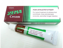 Крем для лечения дерматитов и грибковых инфекций ног и тела Zema Cream FOR ATHLETE'S FOOT (5 гр)