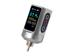 Беспроводной блок питания Yilong B50 Tattoo Power Pack RCA Silver