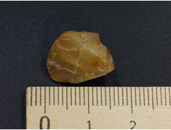 Корунд, желтый сапфир, кристалл, Мадагаскар (15*12*9 мм, 2,7 г) №24730