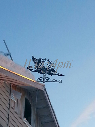 флюгер на крышу Лебеди