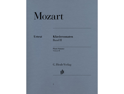 Моцарт. Сонаты для фортепиано, II том (№10-18)