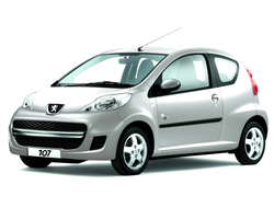 Чехлы на Peugeot 107 (5-ти дверный)