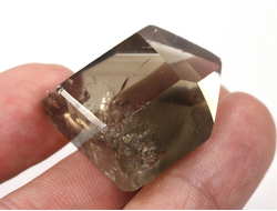 Кварц дымчатый, кристалл полированный, Бразилия (30*25*15 мм, 18 г) №36317