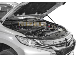 Амортизаторы капота, 2 шт. АвтоУпор для Mitsubishi Pajero Sport III 2016-