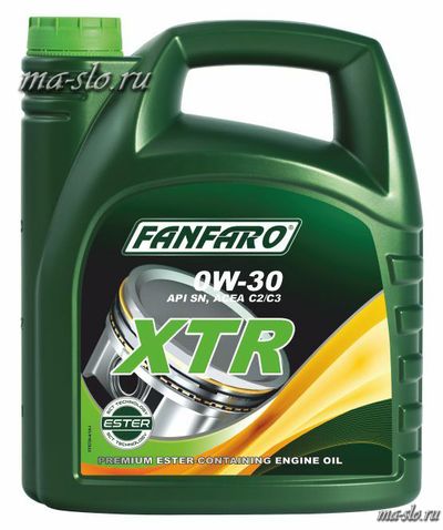 МОТОРНОЕ МАСЛО FANFARO XTR 0W-30