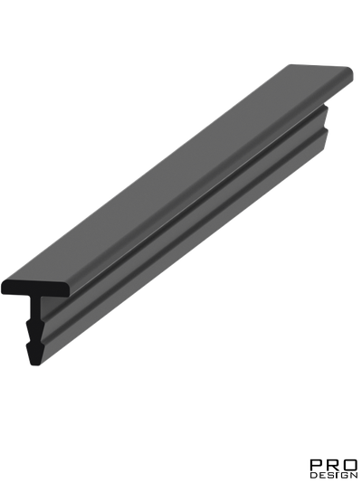 Алюминиевый молдин Pro Design для дверных полотен 6 мм м.п.