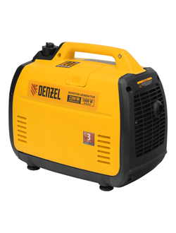Генератор инверторный GT-2200iS, 2.2 кВт, 230 В, бак 4 л, закрытый корпус, ручной старт Denzel