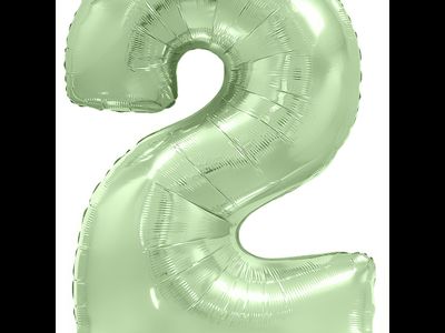 Цифра 2 оливковая 102 см
