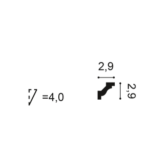 Карниз C230 - 2,9*2,9*200см