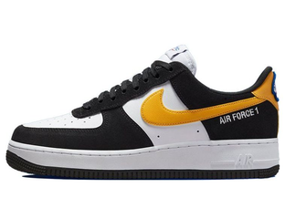 Nike air force 1 low black and gold new arrivals