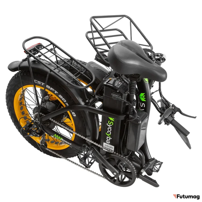 Электровелосипед Syccyba H2 DUAL желтый