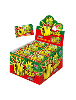 Жевательная резинка с начинкой "Бомбическая" со вкусом арбуза 4гр*100шт*12 блоков.