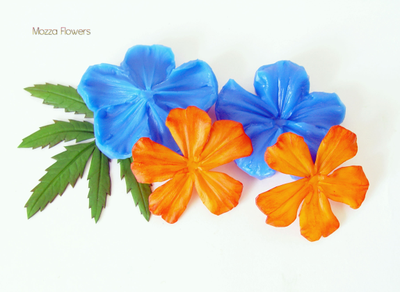 "Цветок бархатца" Силиконовый молд (вайнер)