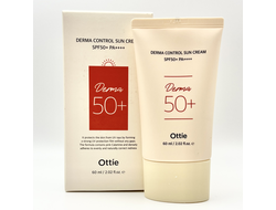 [Ottie] Солнцезащитный крем для проблемной кожи SPF 50. Derma Control Sun Cream, 60 мл