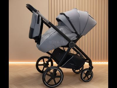 Детская коляска 3 в 1 Luxmom 812 Серый