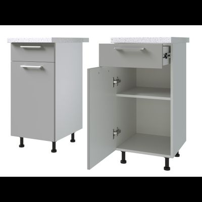 ЛЕ205 Стол кухонный Аляска Н-41 (400). Размер: 400*820*446.